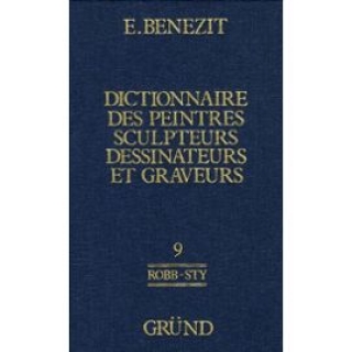 DICTIONNAIRE DES PEINTRES SCULPTEURS DESSINATEURS ET GRAVEURS